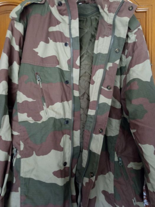Parka militar farda de combate Exército Turco camuflado M2018 Turquia