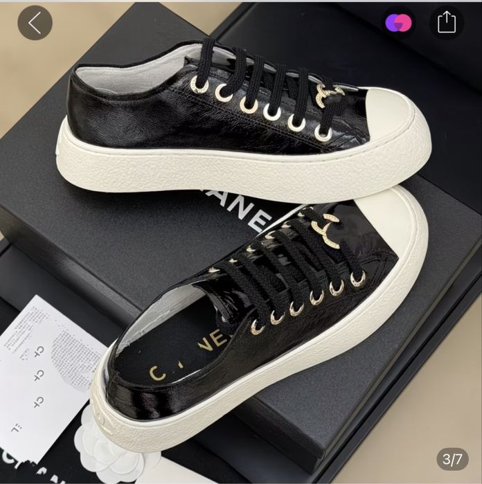 Кеди chanel  шикарної якості