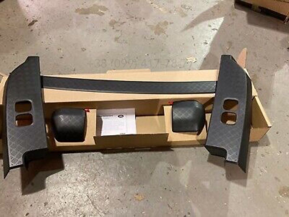Защита зеркал накладка структура Land Rover Defender L663 90 110 130