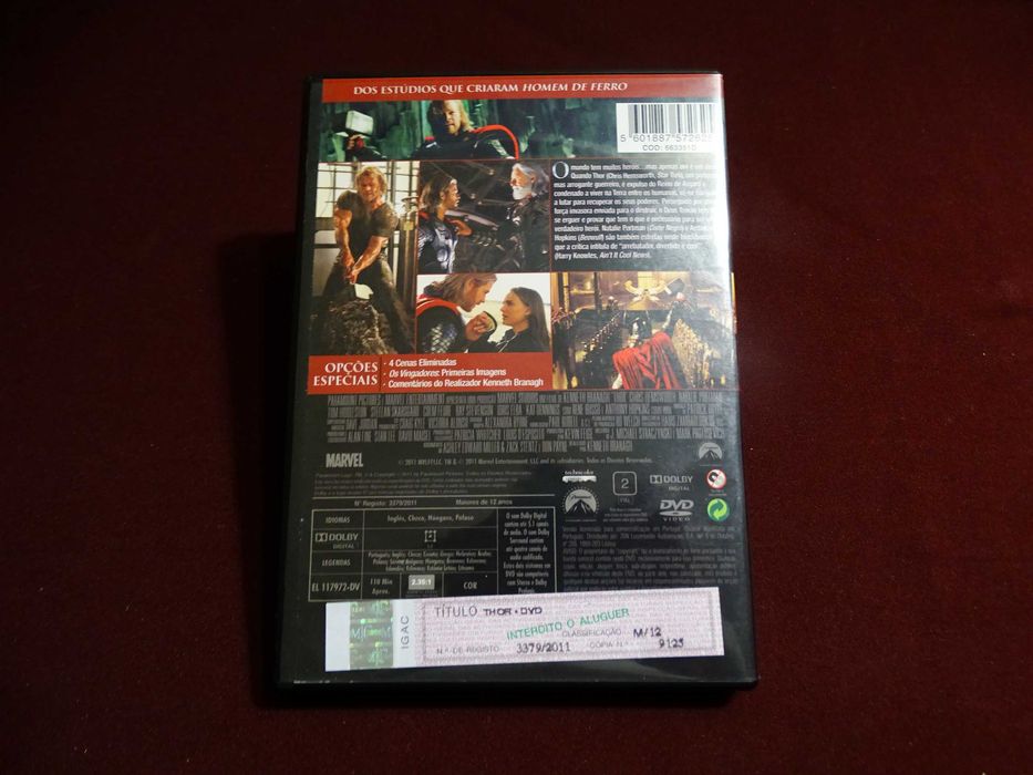 DVD-Thor-Marvel Studios