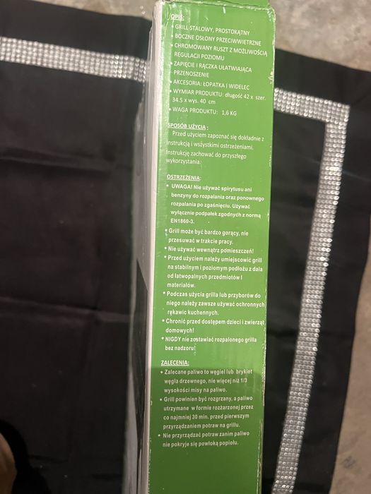 Grill piknikowy mały