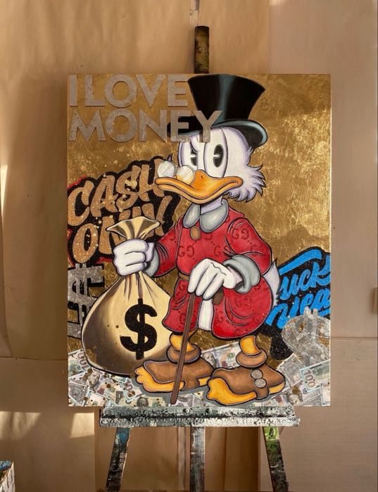 Картина на холсте СкрудМакдак