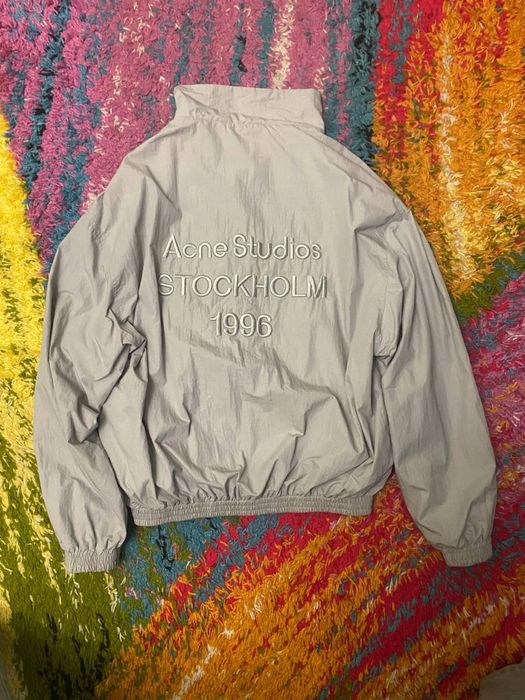 Куртка/Ветровка Acne Studios big logo біла