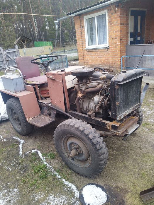 Трактор саморобний