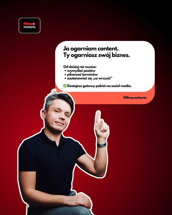 Poprowadzę Social Media / Facebook Instagram Linkedin - Posty i VIDEO