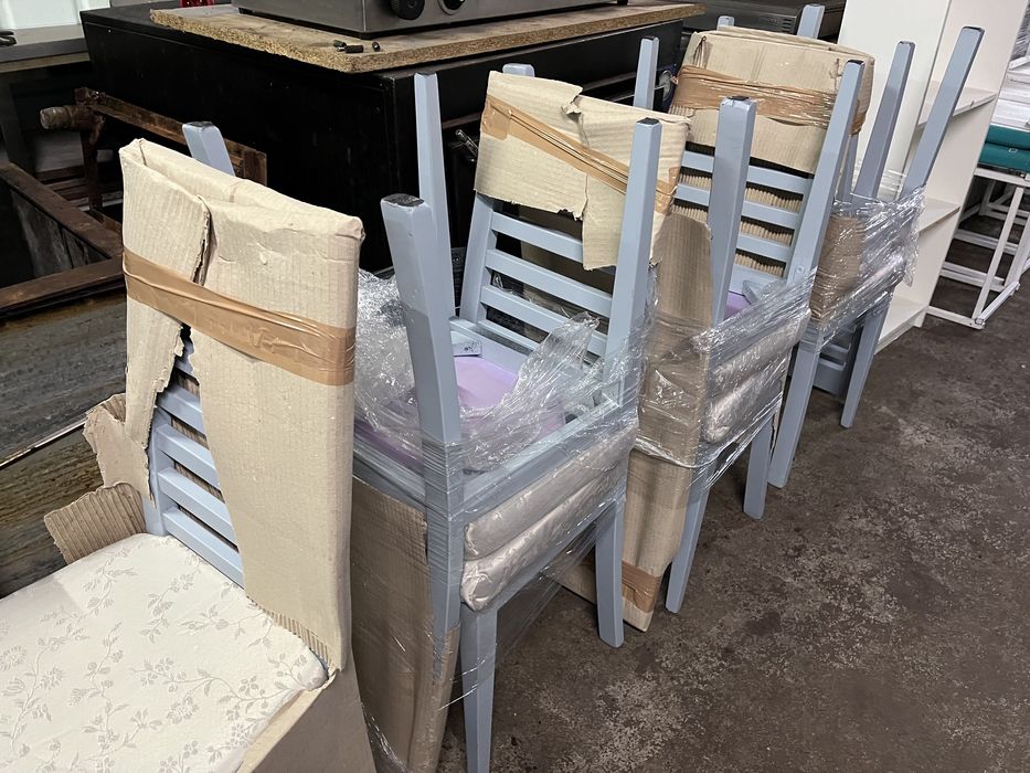 Cadeiras de sala de jantar conjunto de 8 unidades Novas