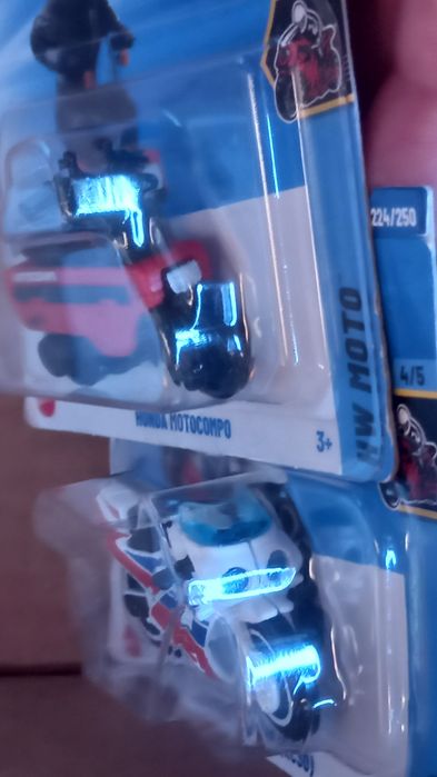 Conjunto 2 honda's  hot wheels