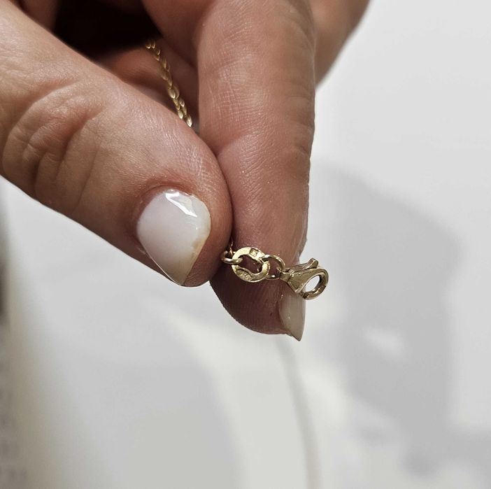 Colar prata dourada e perolas