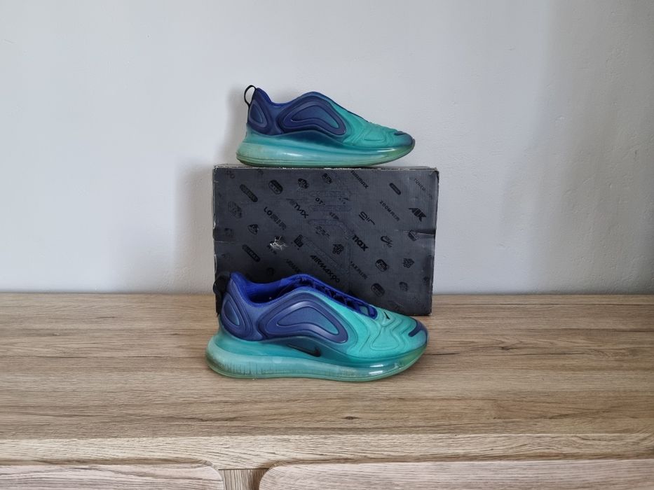 Buty damskie Nike W Air Max 720. Deep Royal Blue, Sea Forest. Adidasy