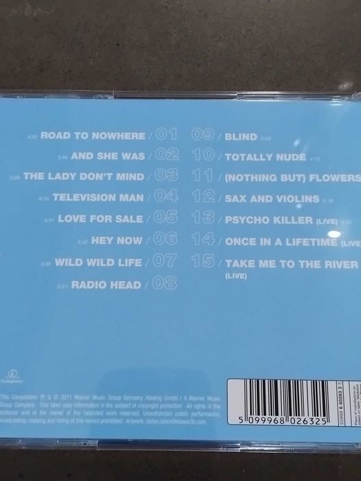 Cd dos Talking Heads Best of