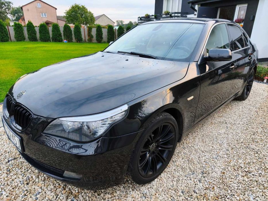 samochód bmw e60 2008