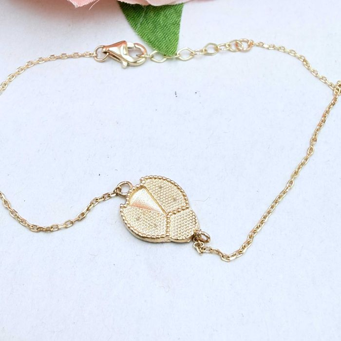 Nieużywana złota bransoletka PR.585 BIEDRONKA