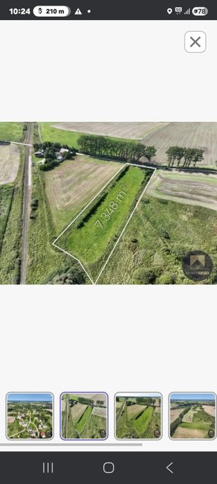 Działka inwestycyjno-budowlana .Morze,jezioro Dźwirzyńskie,skm do kołobrzegu 15 minut,ogrodzona ,zalesiona,pozwolenia .Ponad 7000 m².BIECZYNO.Szlaki - Widok 5