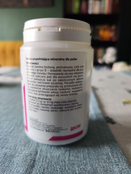Dolvit Biotyna dla psów w proszku 300g