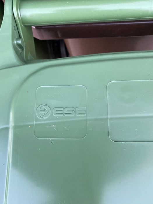 Pojemnik kosz kubeł śmietnik na śmieci odpady 120l ese nowe eko bio
