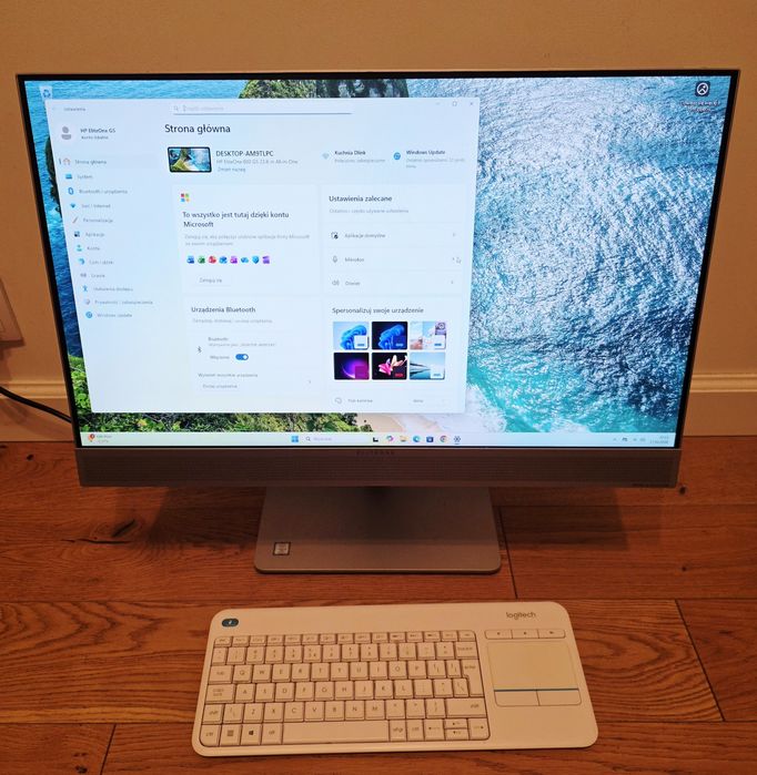 HP EliteOne 800 G5 AIO i5 9500 3,0 GHz / 12GB / 256SSD /24" Dotyk AIO