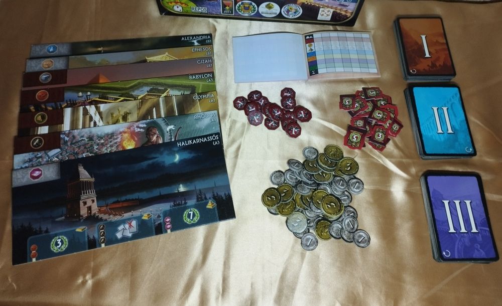 7 чудес, 7 wonders, оригинал