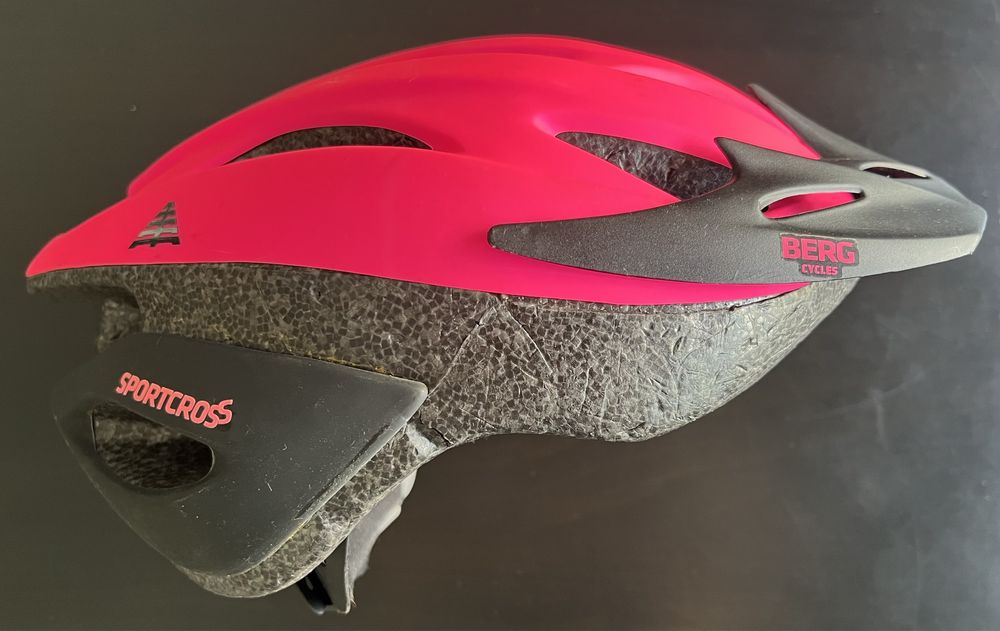 Capacete Sport Cross Berg - Rosa