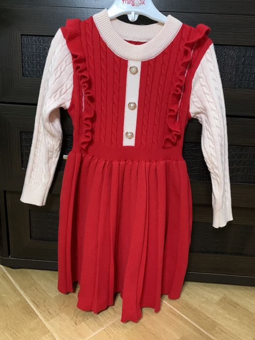 Вязана сукня