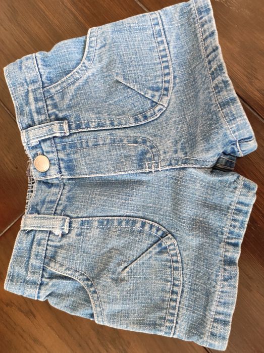 Spodenki jeansowe 2 lata