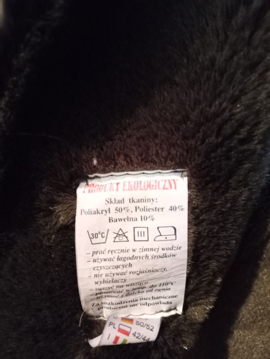 Kurtka kożuch damski xxl