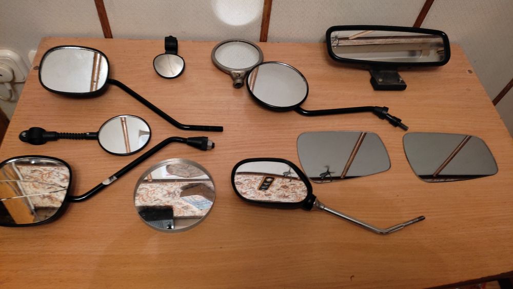 Стекла для фароискателя ,зеркала .