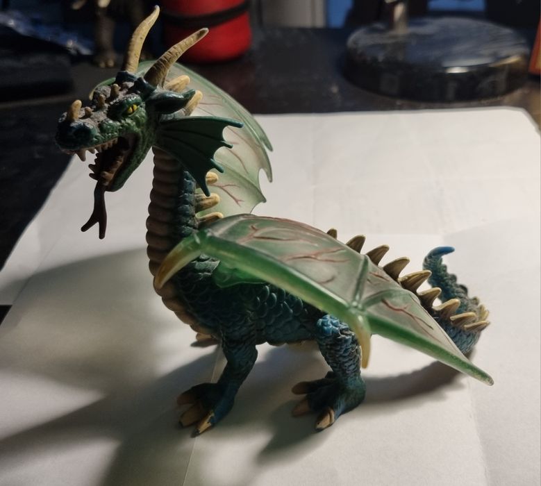 Smok Schleich zielony