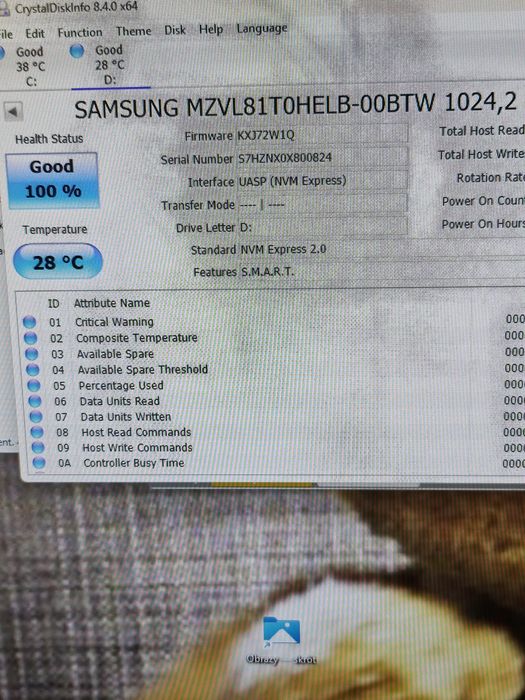 Syski samsung ssd nvme 1 tb
