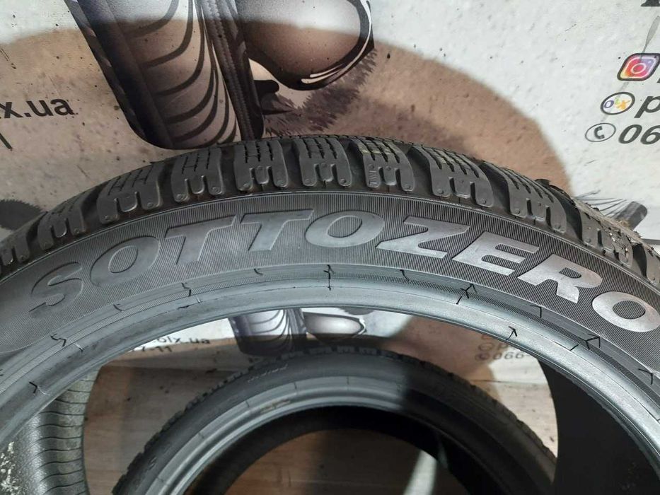 Шини 8мм 225/40 R18 PIRELLI SottoZero 2 Winter 240 б/у зима склад