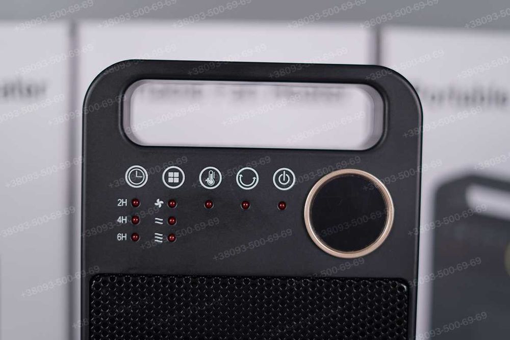 Тепловентилятор Portable Fan Heater YND2000D електричний обігрівач
