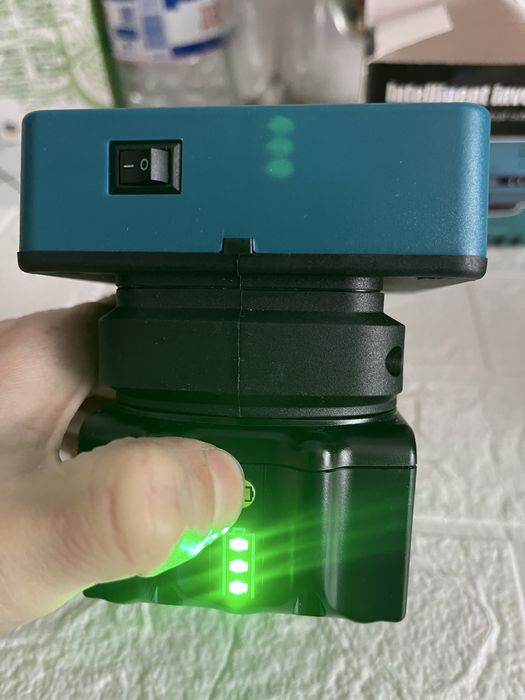 Комплект інвертор 18/220 зарядне, батарея.