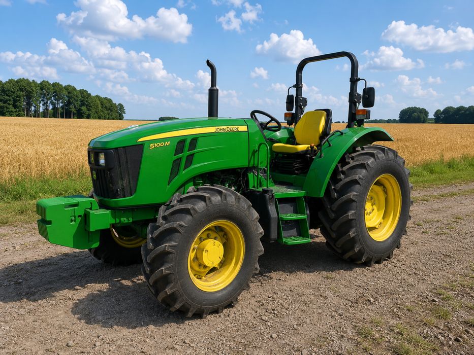 Okazja 5100M John Deere 5100 M Zabudowa leśna lub Bez dachu 2014 ROK