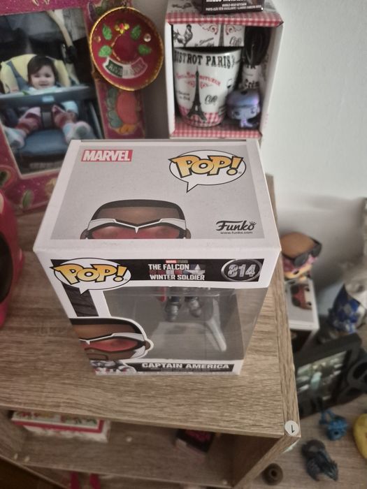 Funko Pop Marvel The Falcon Winter Soldier  - Captain America  814