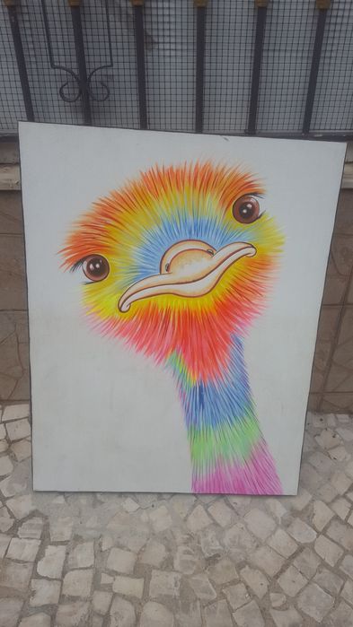 Pintura em tela para quarto de crianças