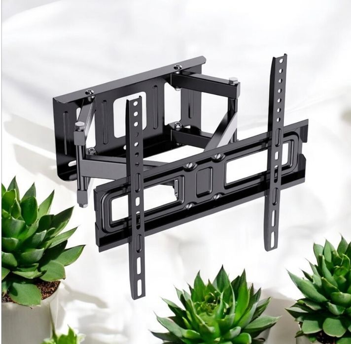 Nowy czarny obrotowy uchwyt do telewizora