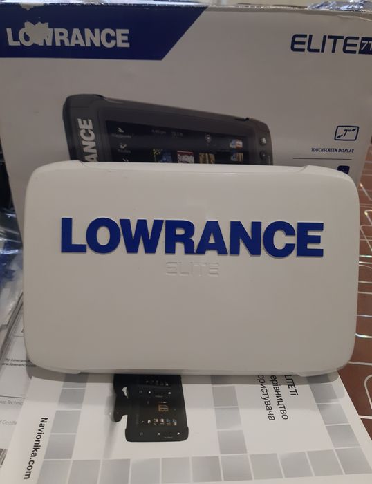 Эхолот Lowrance Elite 7Ti (с картой глубин).