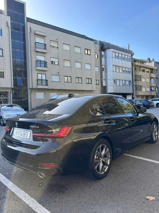 BMW 320 e Corporate Edition Auto | 12/2021 | Preto foto 2