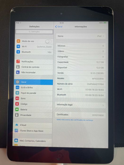 iPad Mini 16 GB Wi-Fi MF432GP/A Space Gray