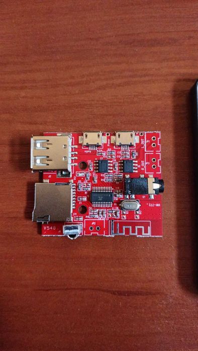 Bluethooth блютуз MP3 модуль USB, SD усилитель звука 2*3Вт