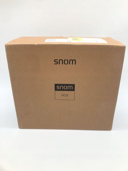 Snom M58 DECT IP Telefon bezprzewodowy 5" wyświetlacz Bluetooth OTA