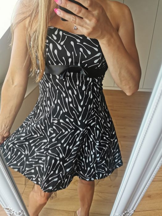 Sukienka bez ramiączek