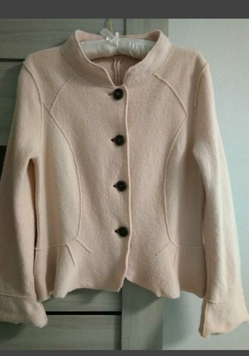 Пиджак пудрового цвета