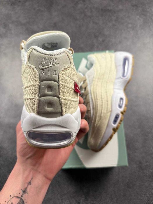 !SALE! Nike Air Max 95 x Levi's Beige 36 37 38 39 40 41 42 43 44 45