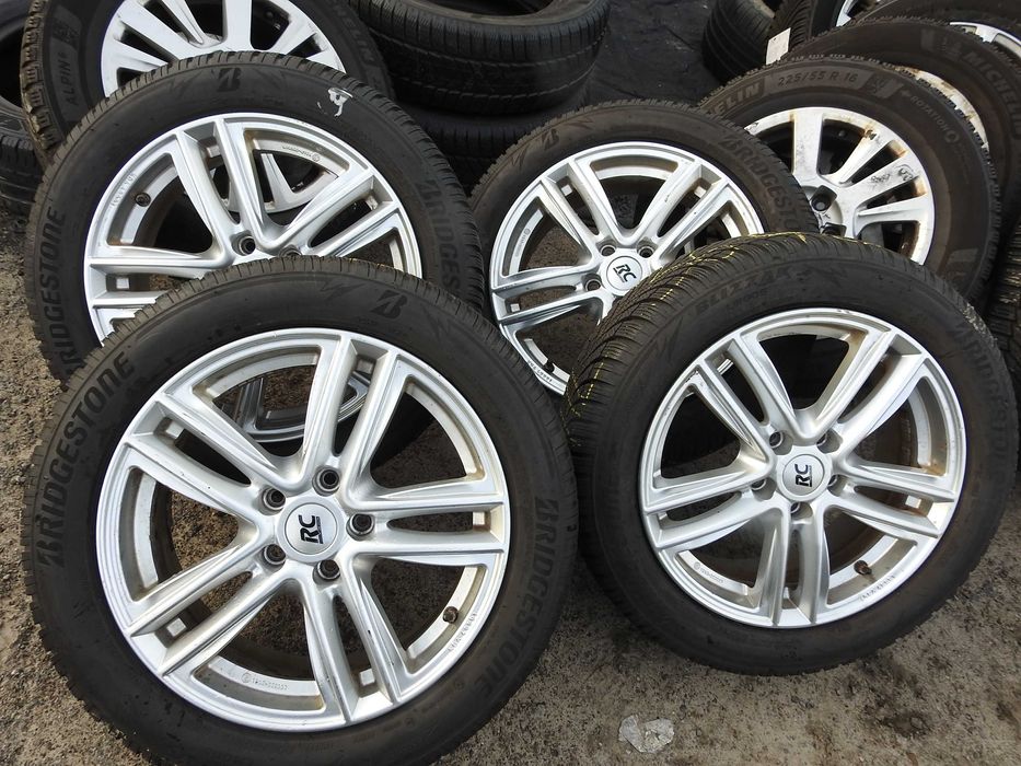 4x Koła do Skoda VW Audi 17'' 5x112 Bridgestone LM005 205/55 95V 8mm