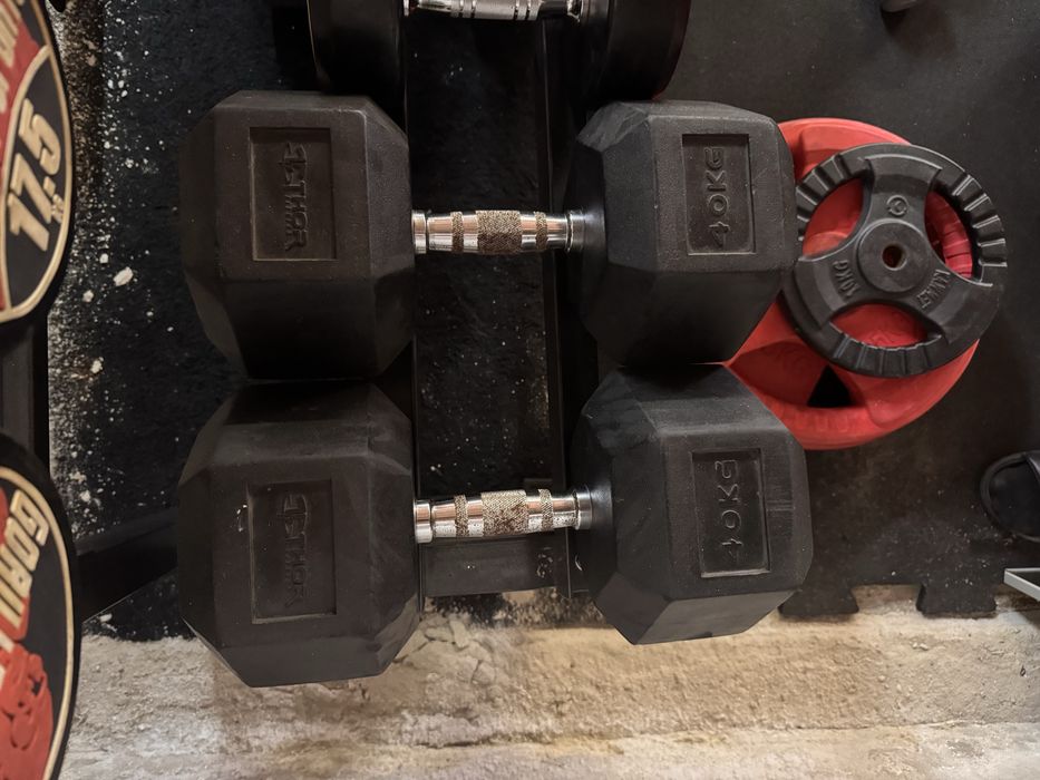 Hantle Hex 2x40kg