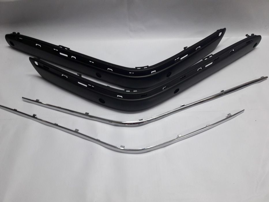 listwa + chrom zderzak merc w210 e 99- pdc kpl