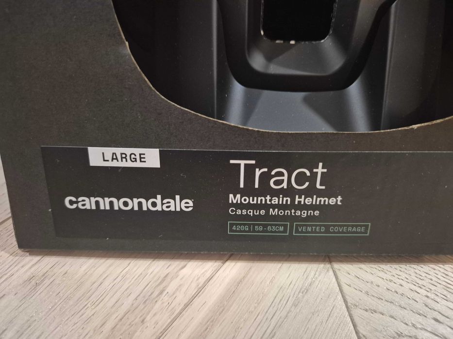 Kask rowerowy nowy Cannondale Tract MIPS MTB czarny rozmiar L (59-63 cm)