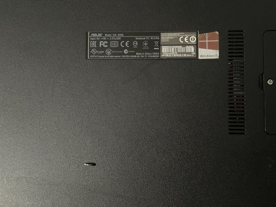 Ноутбук Asus x555l