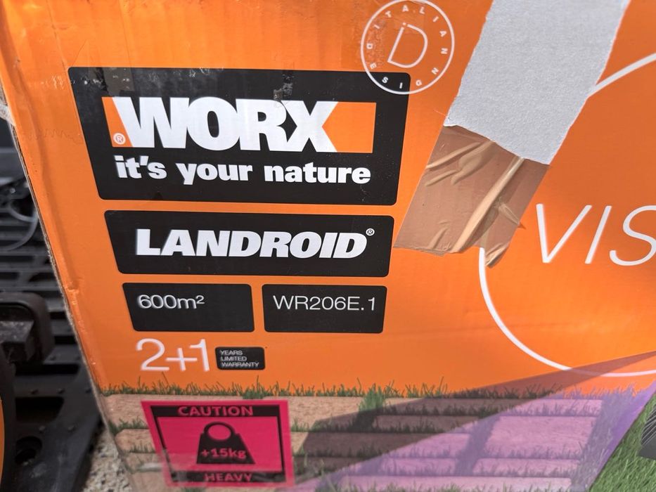 Robot Koszący Worx Landroid WR206E.1 M600, Bez Kabla, Jak nowy