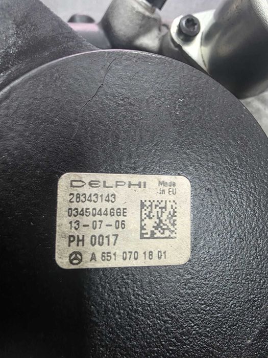 Bomba Alta Pressão Injetora Mercedes  2.1 2.2 Cdi  Delphi Sprinter Vito Classe E C A B